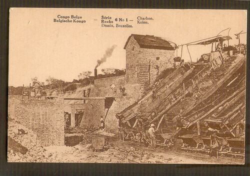 Congo belge carton - , cpa