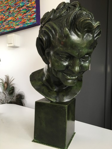 Buste bronze - en,