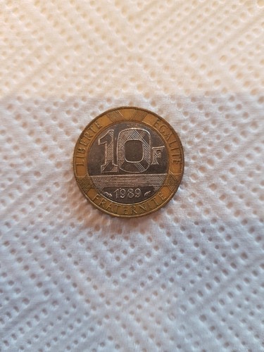 Pièce francs année - 10, francs.
