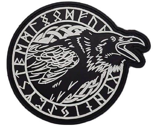 Raven viking odin god pvc - raven,