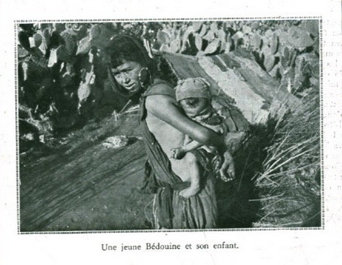 Document ancien une jeune
