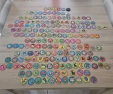 LOT DE 194 POG POKEMON