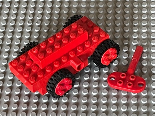 Lego vintage red windup - vintage,