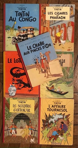 Lot tintin anciens - lot,