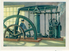 Germany Image Fritz Homann AG Steam Power Borsig steam engine around 1830