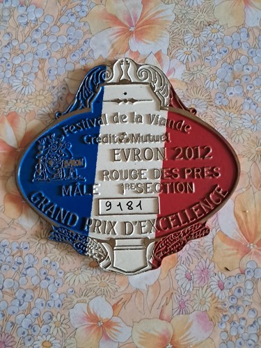 Plaque concours animaux - plaque,