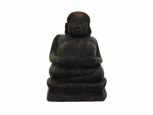 Statue bouddha rieur khmer - statue,