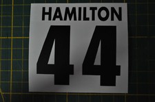 Stickers DECAL LEWIS HAMILTON