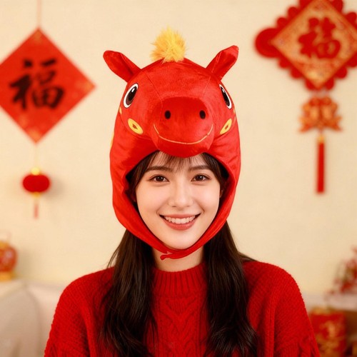 Chapeau peluche forme de - en,