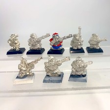 x8 Nains Maraudeur Métal Warhammer FB | P-00N43