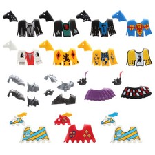 Playmobil chabraque blindage cheval chevalier tournoi calendrier de l'avent