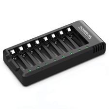 8 Slots Rechargeable Chargeur