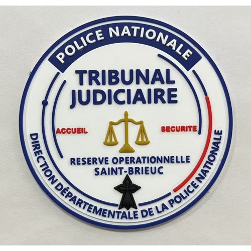 Ecussons police tribunal - ecussons,