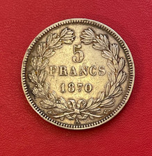 Bel écu argent de 5 Francs