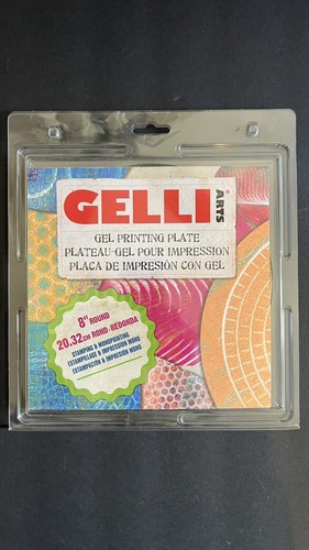 Gelli arts round gel - gelli,