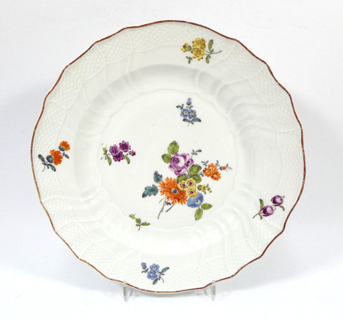 Assiette meissen 18e siècle - meissen,