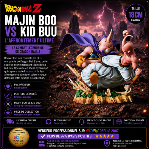 Figurine majin boo - ✅,