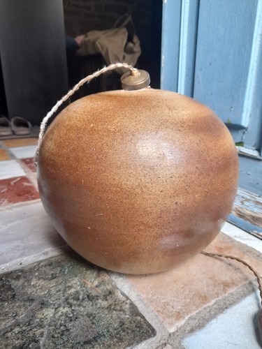 Lampe grès borne - grès,