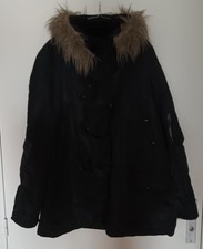 PARKA N3B. US AIR FORCE. EXTREME COLD WEATHER. TAILLE XL. NOIRE.  TRES BON ETAT.