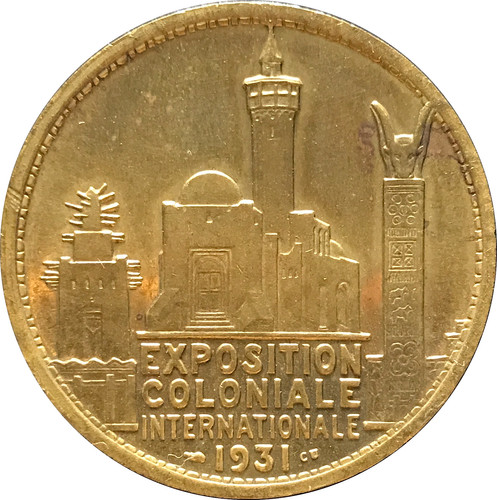 Médaille bronze exposition - médaille,