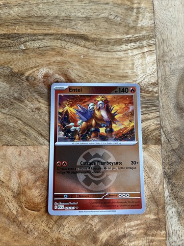 Carte pokemon entei reverse - pokemon,