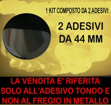 Set Autocollants Badge Logo Capot BMW Mini Cooper 2 Pièces 44 MM