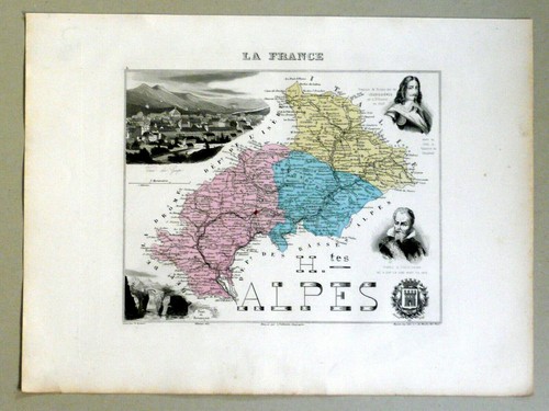 Hautes alpes carte - alpes,