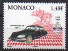 MONACO STAMP YVERT 2371 " PRINCE CARS CITROEN DS 21 1974 " MNH VF