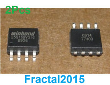 2x W25Q16BVSSIG W25Q16 W25Q16BVSIG 25Q16 SOP-8 Winbond mémoire Flash 