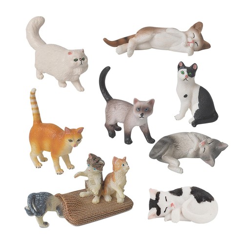Figurines chat jouet - de,