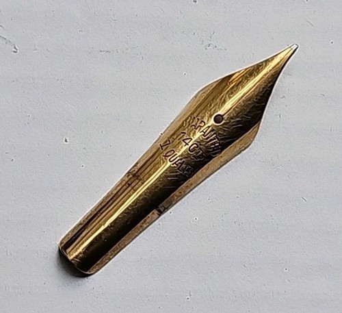 Warranted 14k gold pen - gold,