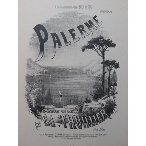 Thuillier edmond palerme - palerme, piano
