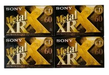 Sony Metal XR 60 Cassette Audio Neuve K7 Hi-Fi