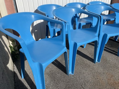 Ensemble chaises vintage - 8,