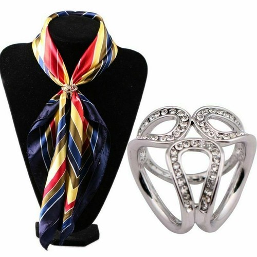 Attache foulard métal