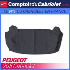 Couvre-capote en simili anthracite pour Peugeot 205 Cti, Cj, Roland Garros