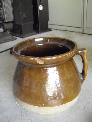 Large vintage stoneware jug - large,