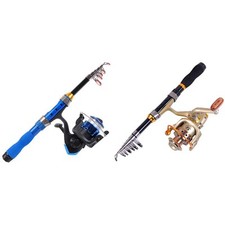 Canne ?? p??che l??g??re et moulinet pour combo parfait pour voyage et aventure