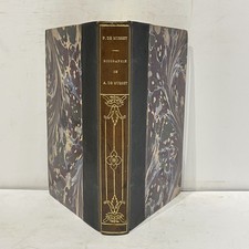 BIOGRAPHIE Alfred de MUSSET Sa Vie et Ses Oeuvres RELIURE POÉSIE