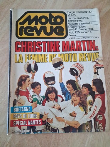 Magazine moto revue 1981 - magazine,