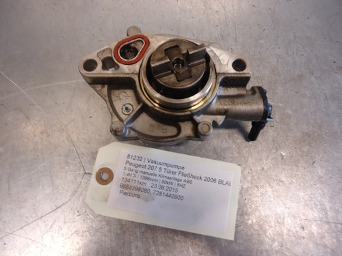Pompe vide peugeot 207 - pompe,