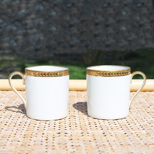 Paire tasses café - paire, à