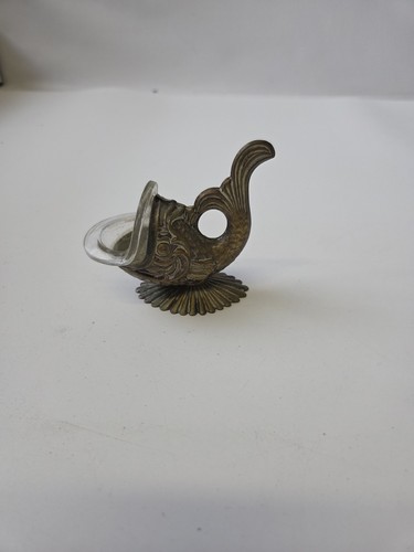 Salière ancienne poisson - ancienne,