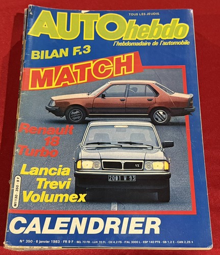 Auto hebdo autohebdo 350 - hebdo,