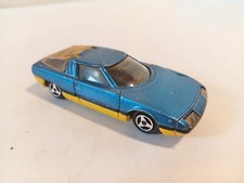 Majorette 221 F Citroen GS Camargue bleue et jaune 1/63