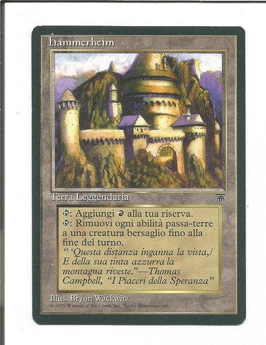 Hammerheim legends ita mtg - hammerheim,