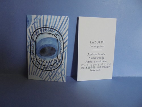 Diptyque carte parfumer - diptyque, a