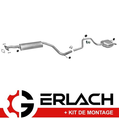 Echappement silencieux pour