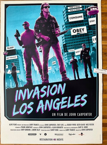 Affiche cinéma invasion - invasion, los