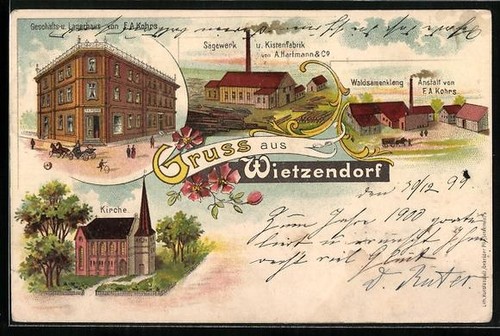 Lithographie wietzendorf - lithographie,